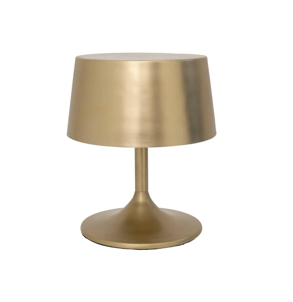 Luxe goldene Lampe