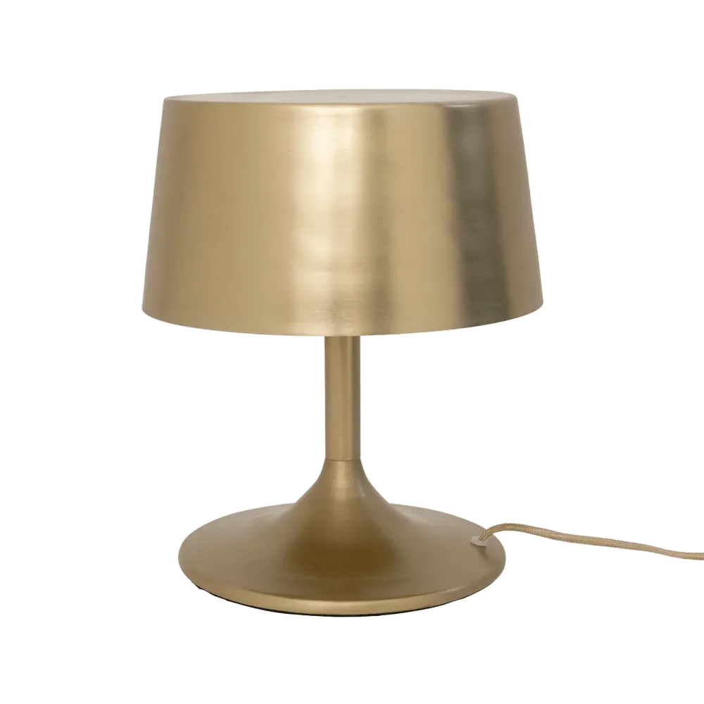 Luxe goldene Lampe