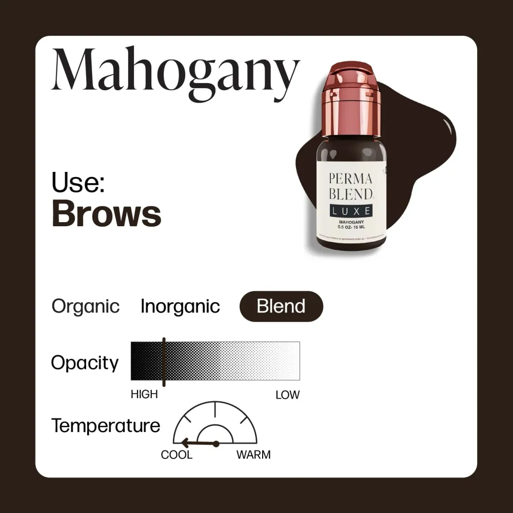 Perma Blend Luxe PMU Ink - Mahagoni 15ml