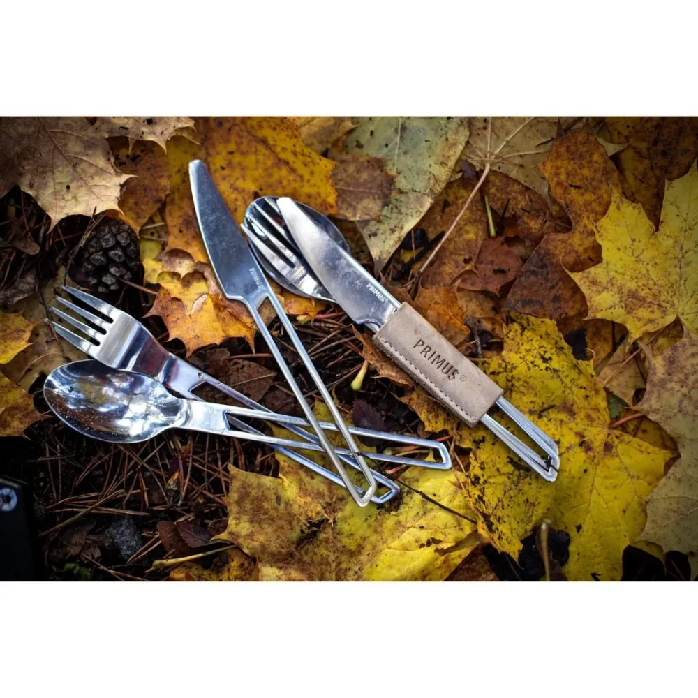 Primus CampFire Besteck-Set leichtes Edelstahl-Camping-Wanderbesteck