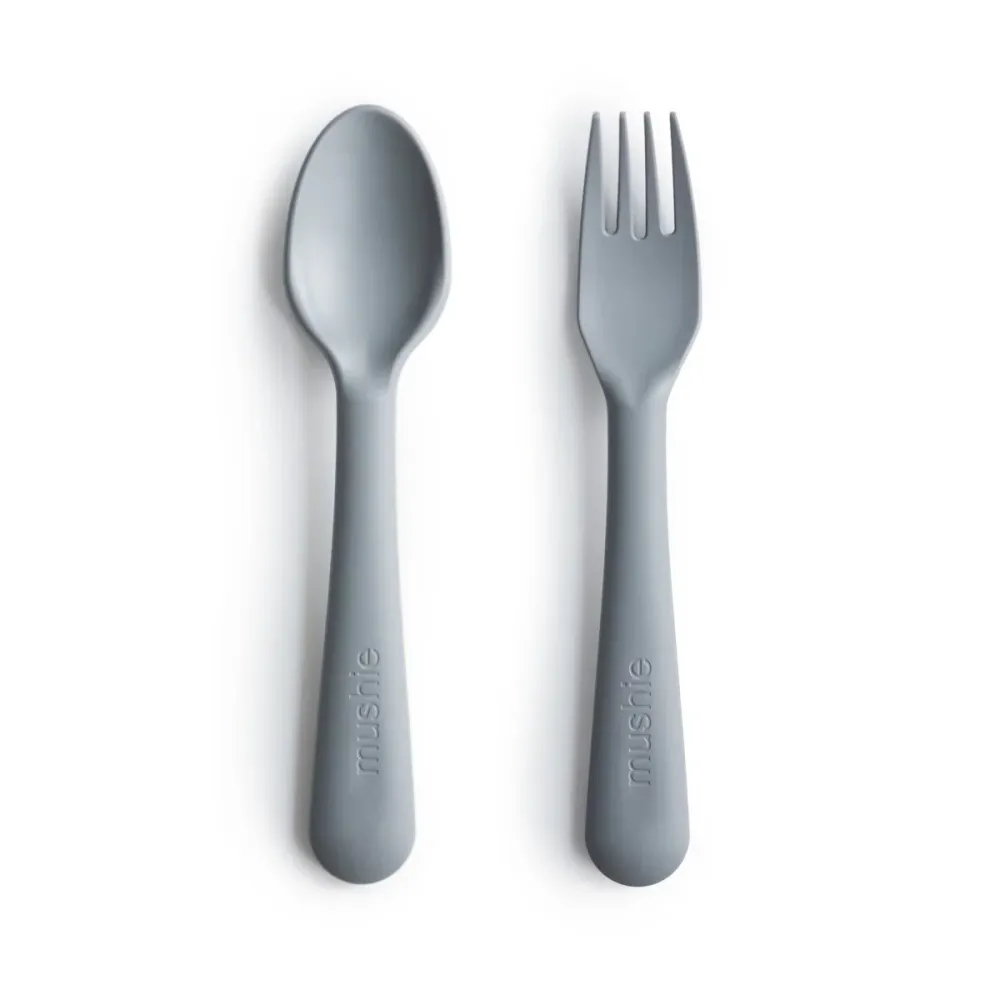 Mushie Besteck-Set Cloud 2-teilig