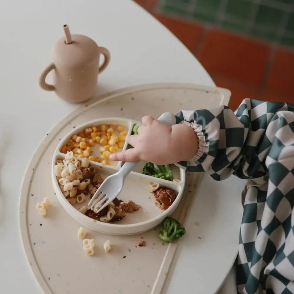 Mushie Besteck-Set Cloud 2-teilig