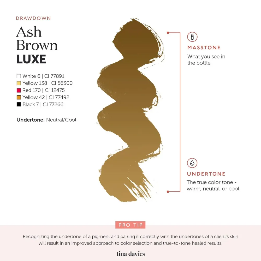Tina Davies LUXE Aschbraune Pigmente 15ml