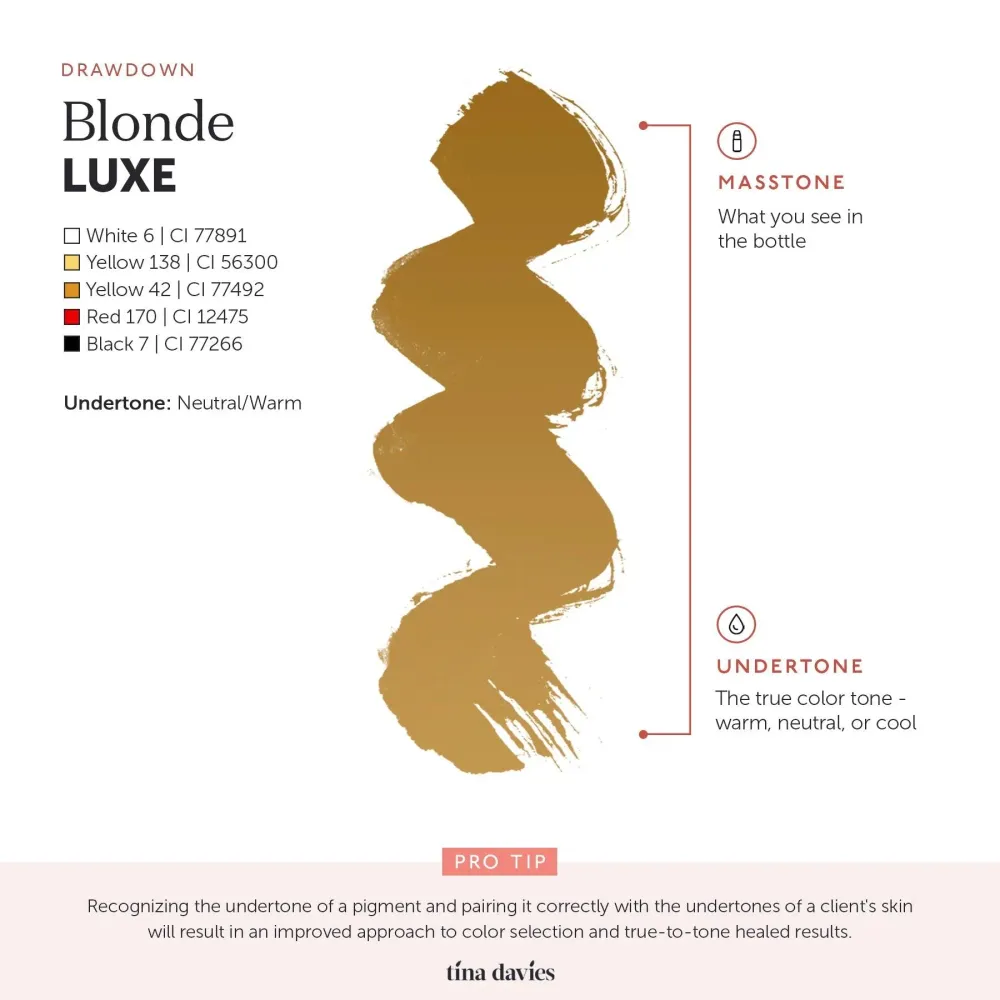 Tina Davies LUXE Blonde Pigmente 15ml