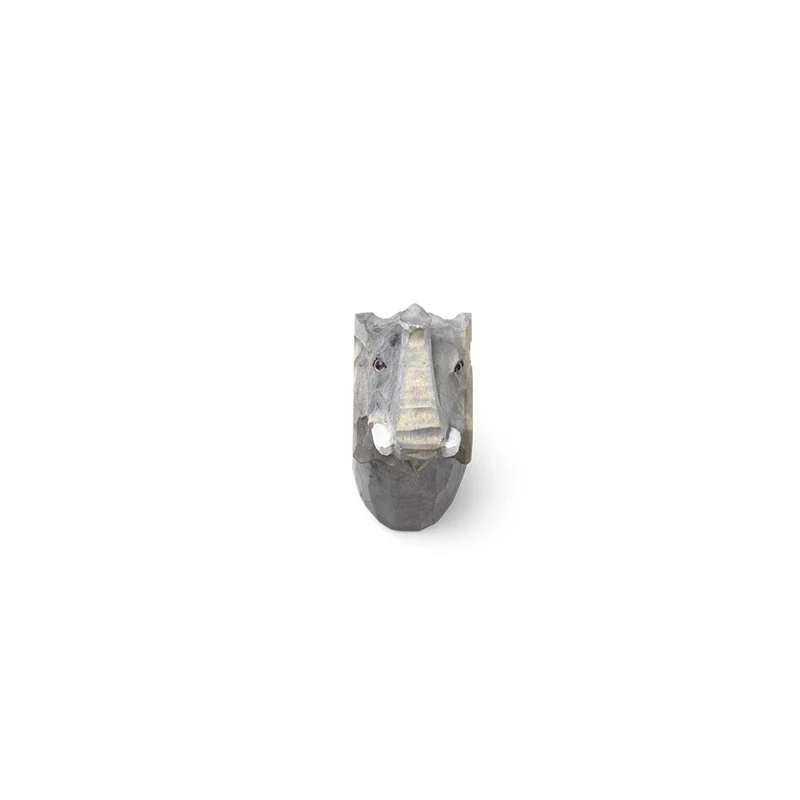 Ferm Living Wandhaken Elefant Light Grey
