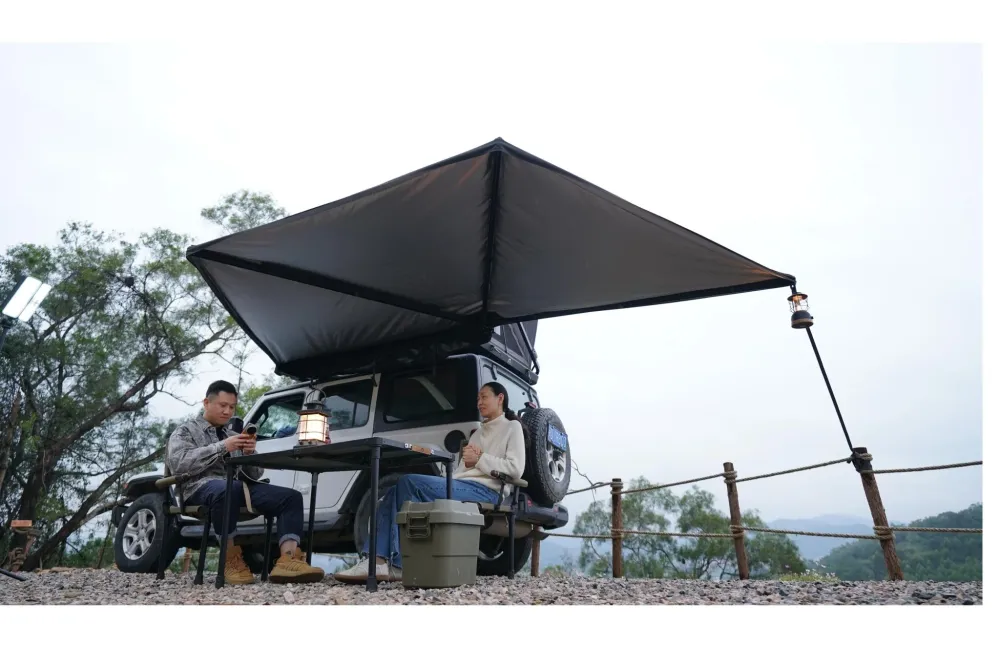 180° Car Awning Left-Side