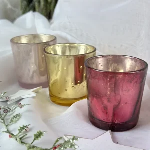 3er SET TEELICHTHALTER