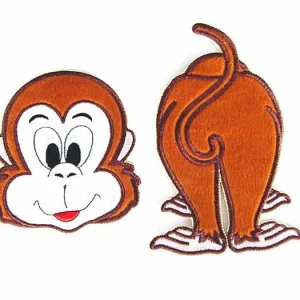 Affe vorne und hinten
