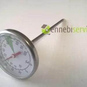 Analoges Thermometer 45 mm 0+100 ° C für LELLIT -Kaffeemaschine