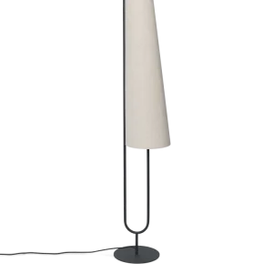 Ancora Floor Lamp - Black/Natural