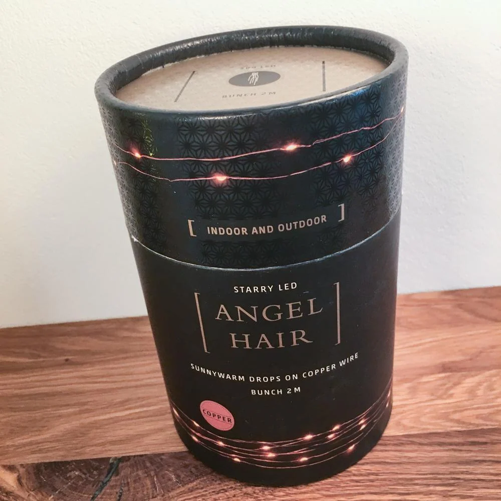 ANGEL HAIR LICHTERKETTE BÜNDEL 300 KUPFER