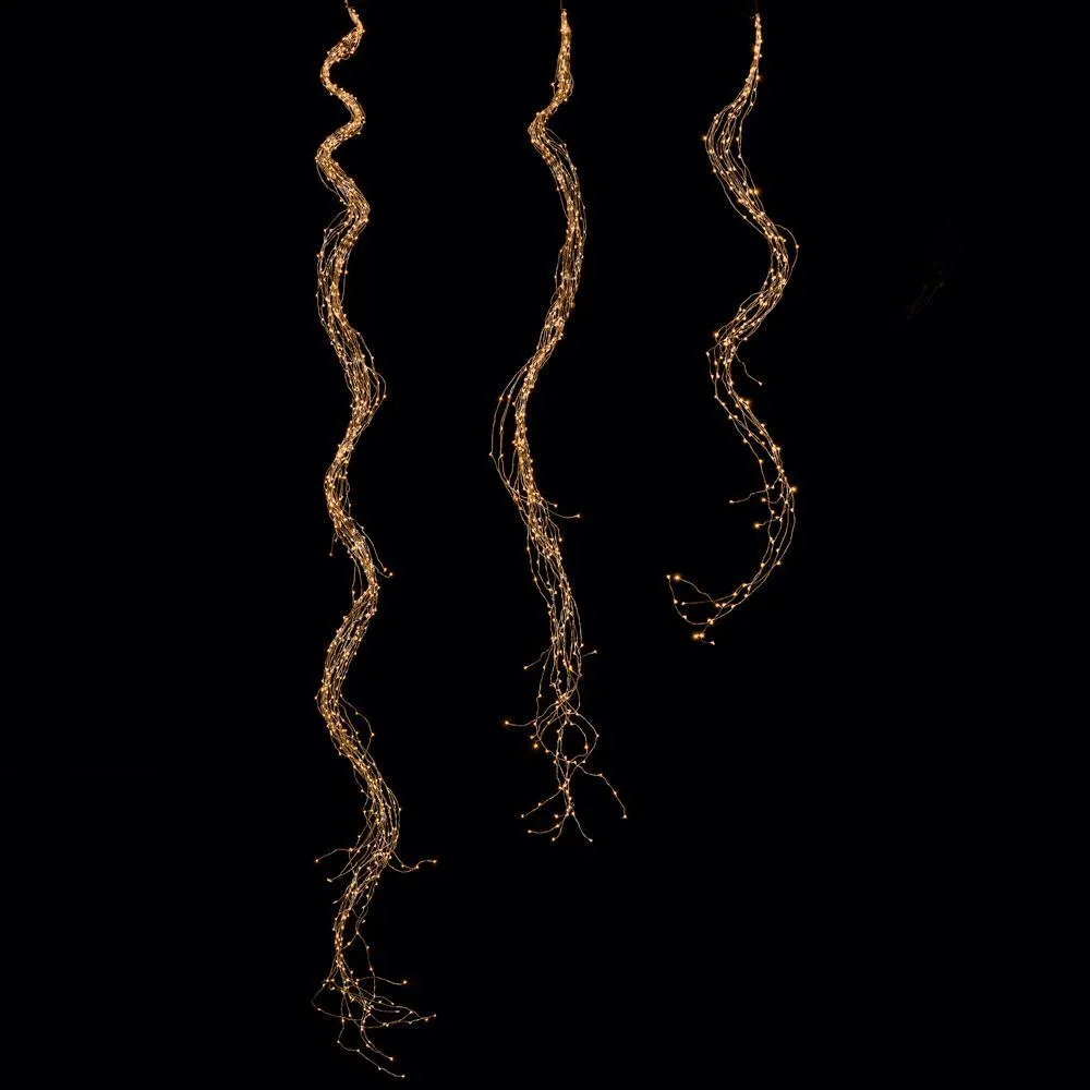 ANGEL HAIR LICHTERKETTE BÜNDEL 300 KUPFER