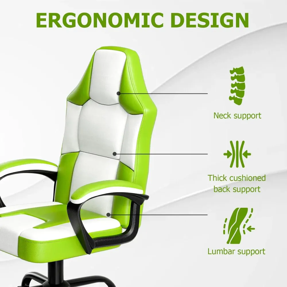 Antonio Ergonomischer Gaming-Stuhl aus PU-Leder