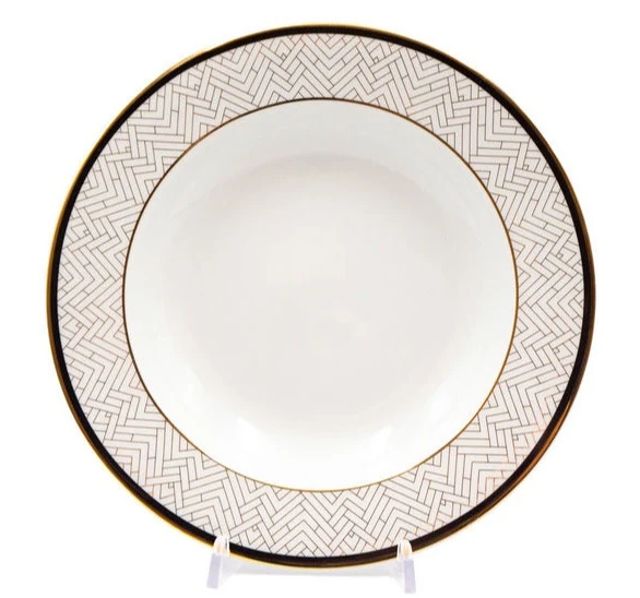 "Art Déco" Suppenteller