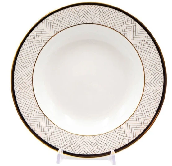 "Art Déco" Suppenteller