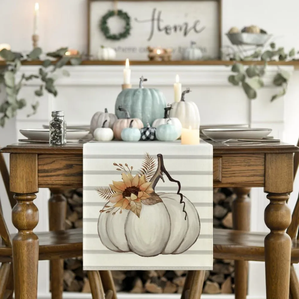 Artoid Mode Herbst Tischläufer 40x140 cm Beige
