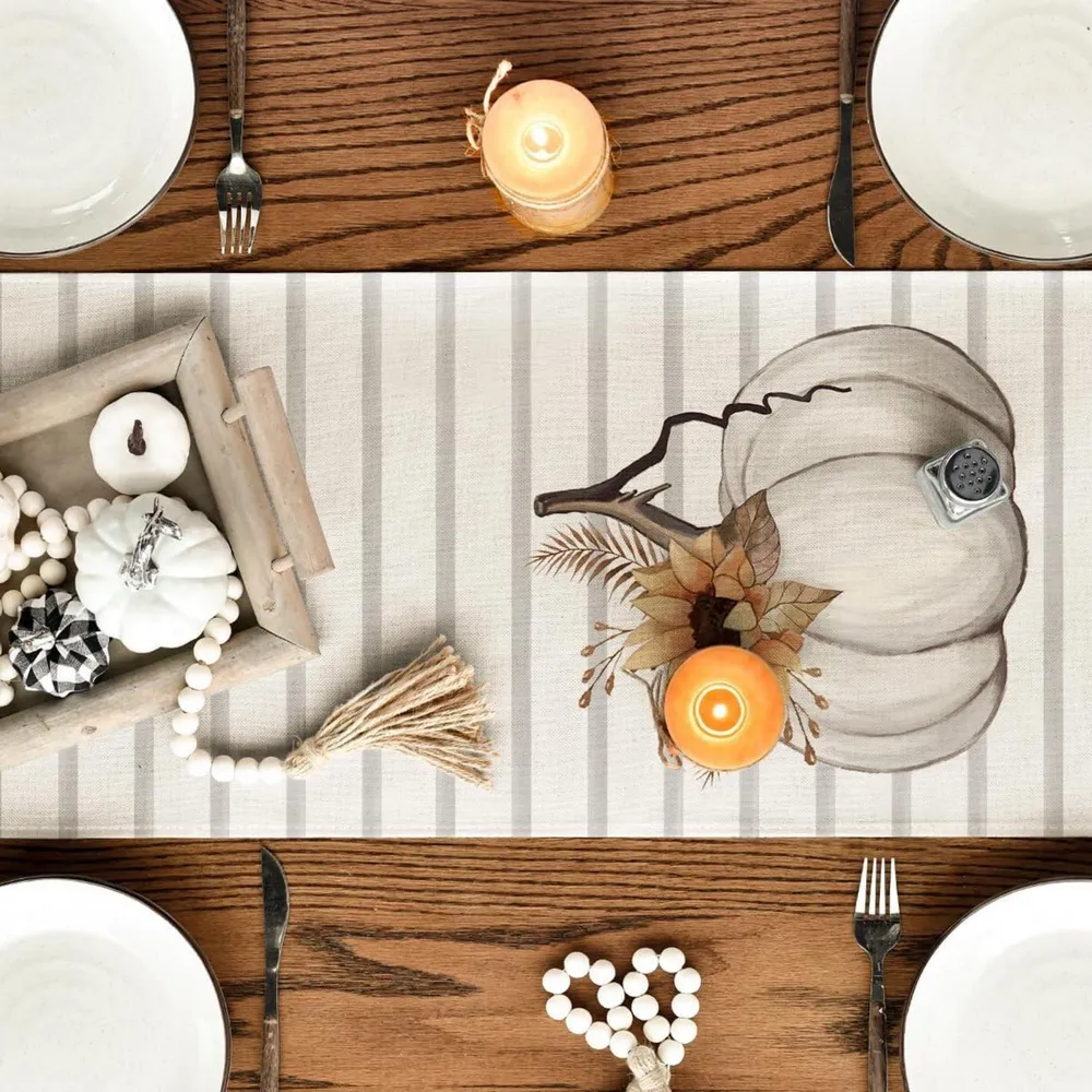 Artoid Mode Herbst Tischläufer 40x140 cm Beige