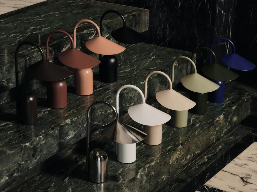 Arum Portable Lamp - White