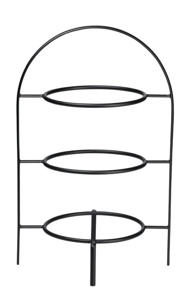ASA Selection Etagere / Servierturm Table - Schwarz - ø 21 cm - 3-lagig
