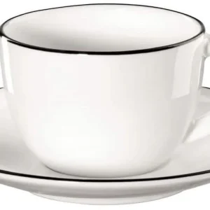 ASA Tasse und Untertasse Table Ligne Noire 70 ml