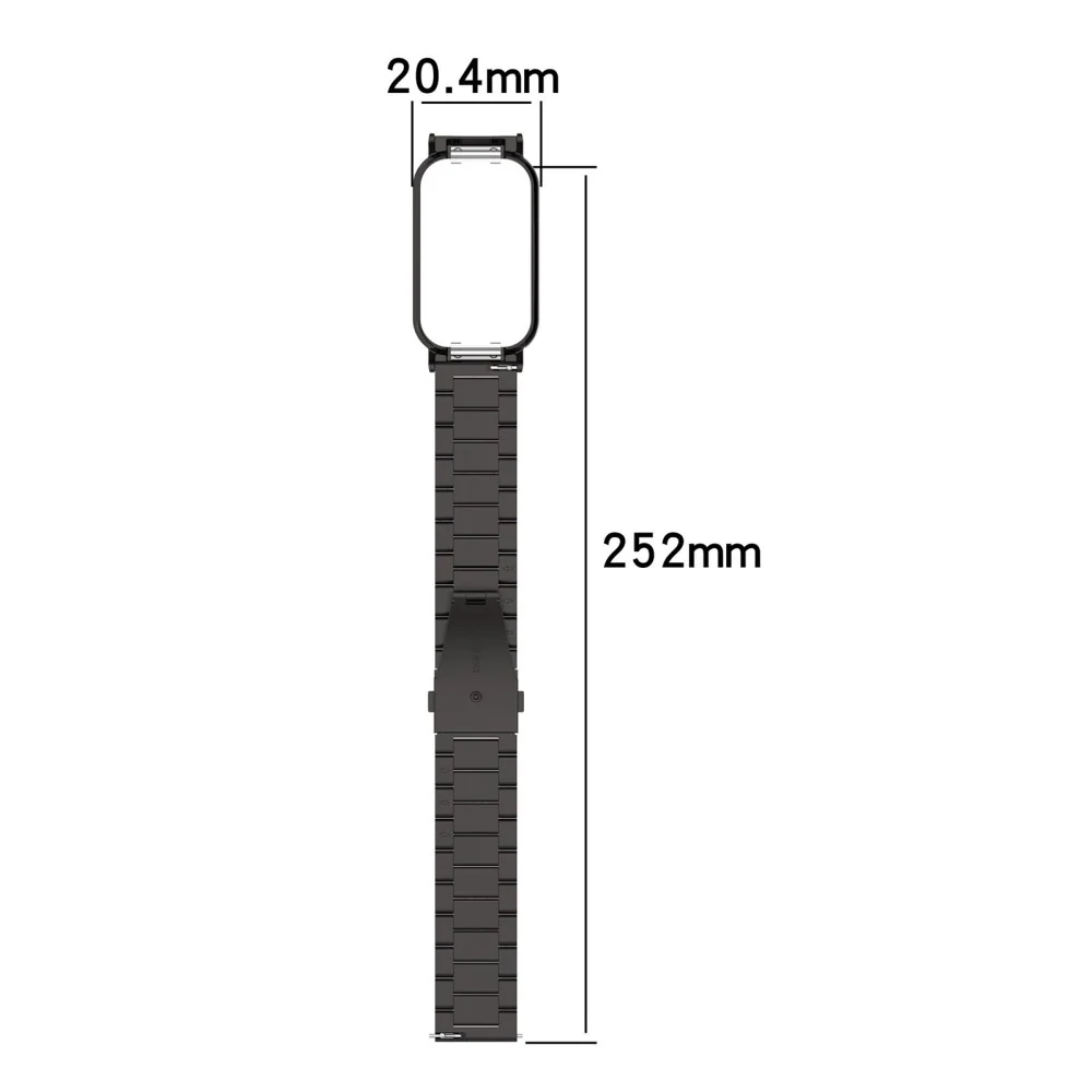 Auffallend modisch Xiaomi Redmi Band 2 Metall armband