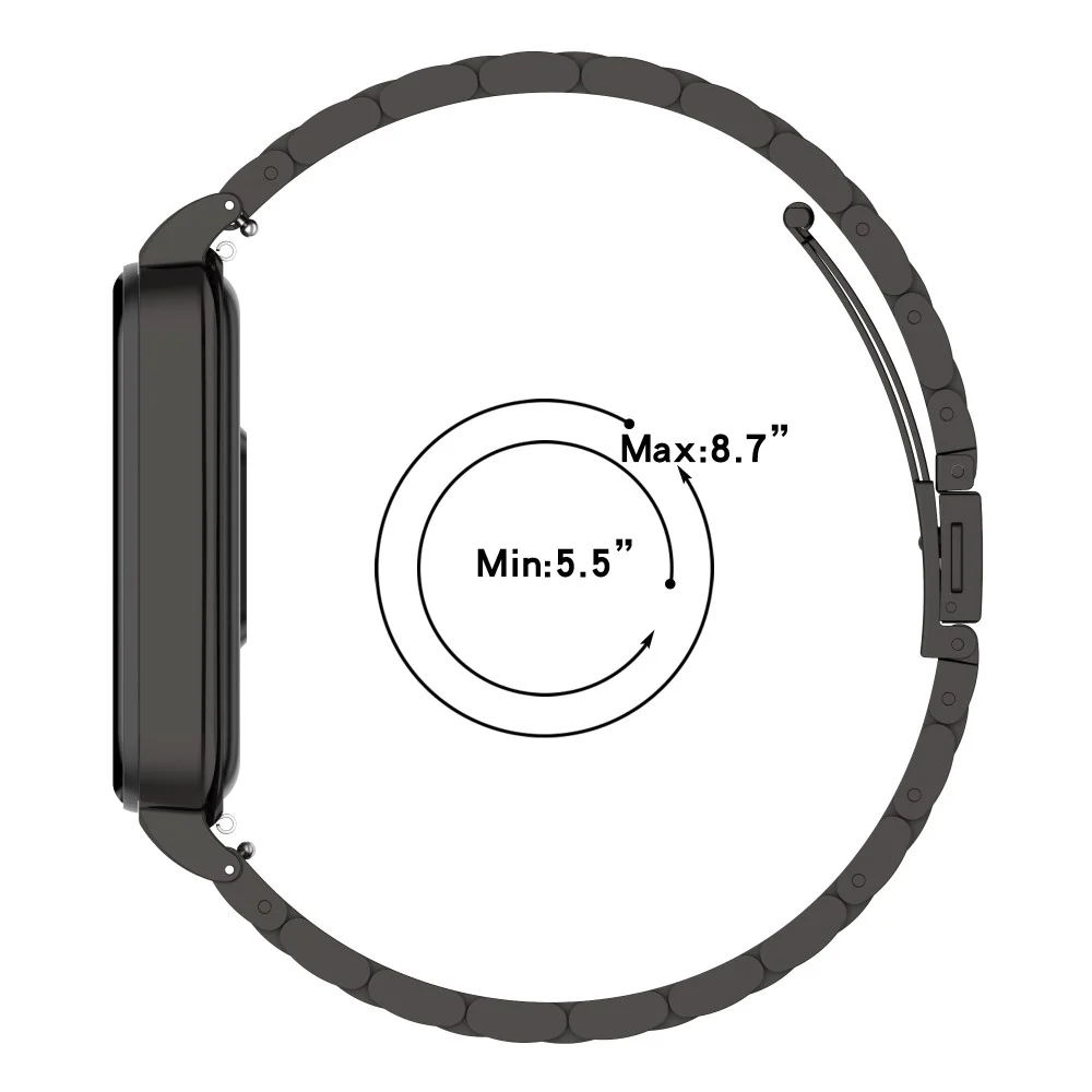 Auffallend modisch Xiaomi Redmi Band 2 Metall armband