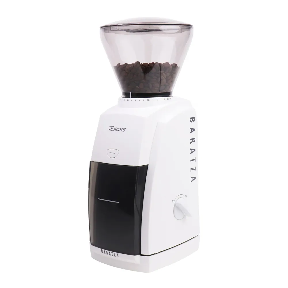 Baratza Encore elektrische Kaffeemühle - weiß B-Ware (Neuware, unbenutzt)