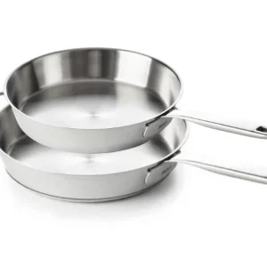 Beka Bratpfannenset Maestro 5-Ply 2-teilig Ø 24 und 28 cm – geeignet für alle Wärmequellen – ohne Antihaftbeschichtung