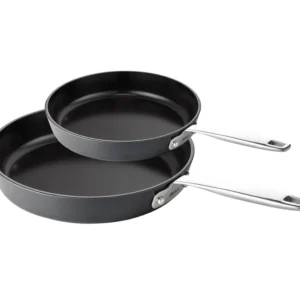 Beka Bratpfannenset Maestro Alu 2-teilig Ø 24 und 28 cm – geeignet für alle Wärmequellen – ohne Antihaftbeschichtung