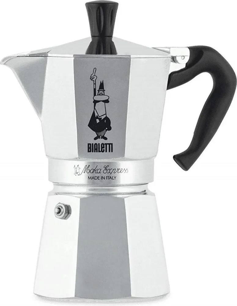 Bialetti Kaffeemaschine „Moka Express“ 6 Tassen / 270 ml
