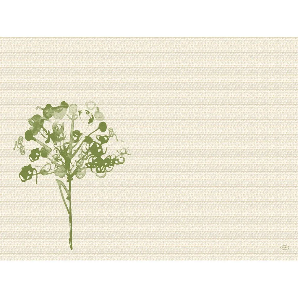 Bio-Dunicel-Sets 30x40 cm, grün - Umweltfreundliche Tischsets | Packung (100 Stück)