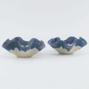 Britta Jespersgaard Thyholm Denmark Kerzenhalter Studiokeramik 1980s Danish Design