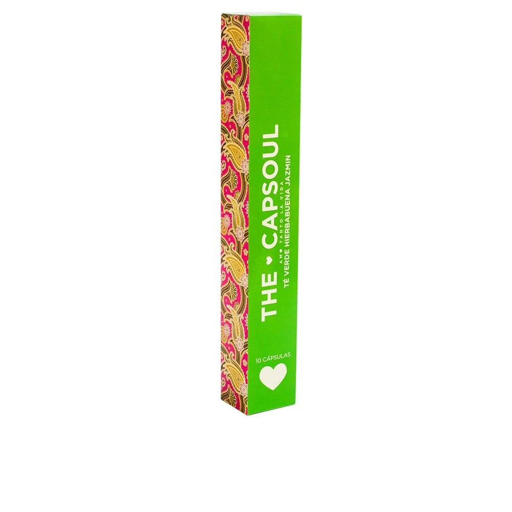 Capsoul Cap Soul Té Verde Kosmetikkapseln Grüner Tee Pfefferminze Jasmin Erfrischendes Natürliches Aroma