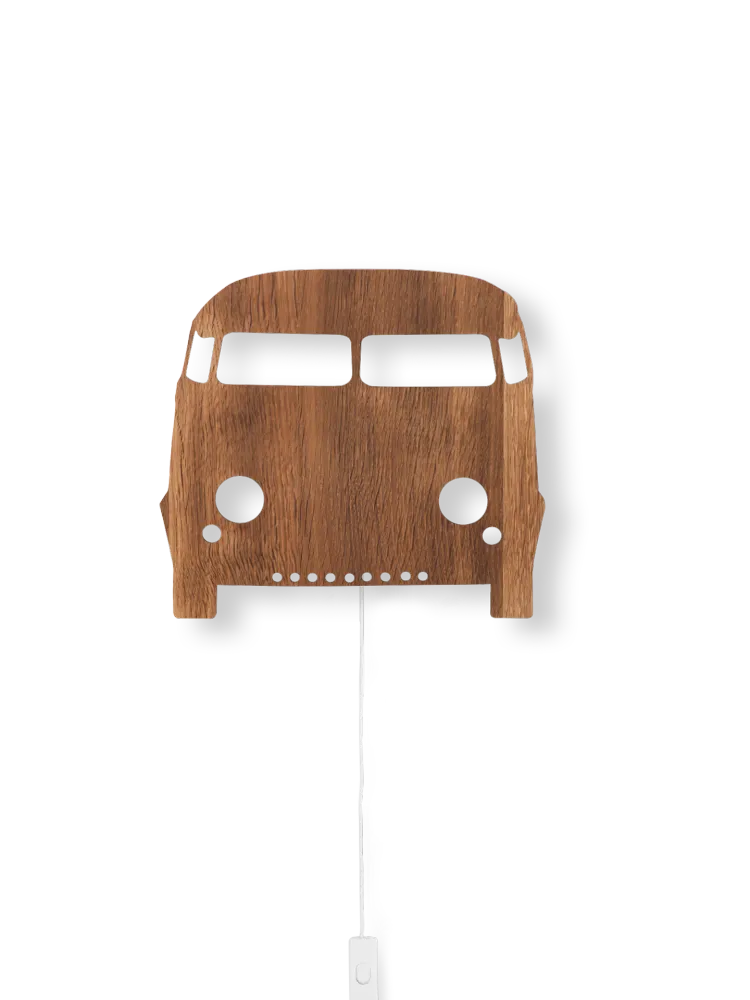 Car Lampe Smoked Oak BULLI