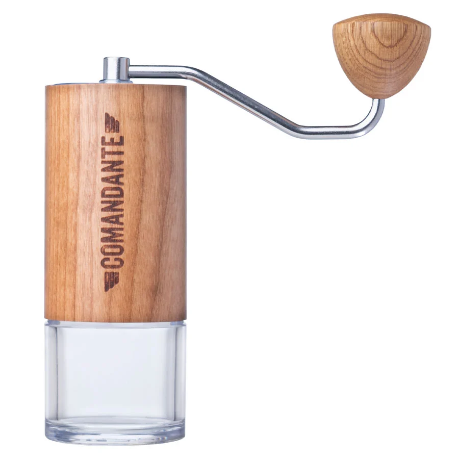 Comandante Kaffeemühle C40 MK4 Nitro Blade | Premium Wood - American Cherry - B-Ware (Neu, unbenutzt)