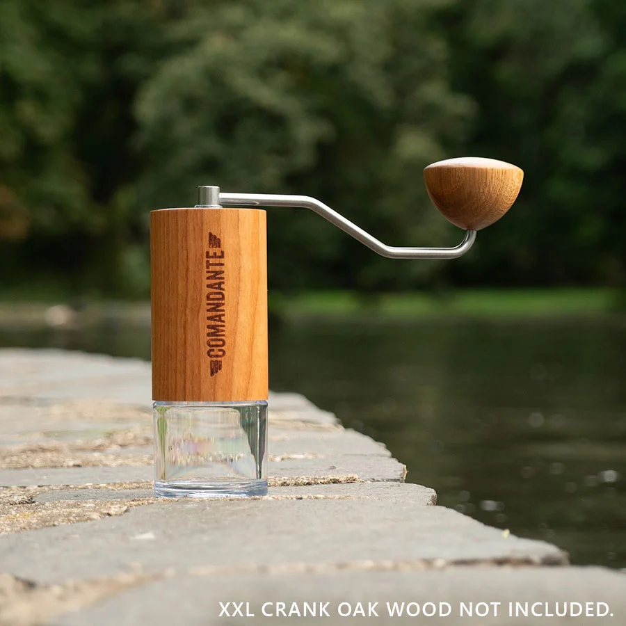 Comandante Kaffeemühle C40 MK4 Nitro Blade | Premium Wood - American Cherry - B-Ware (Neu, unbenutzt)