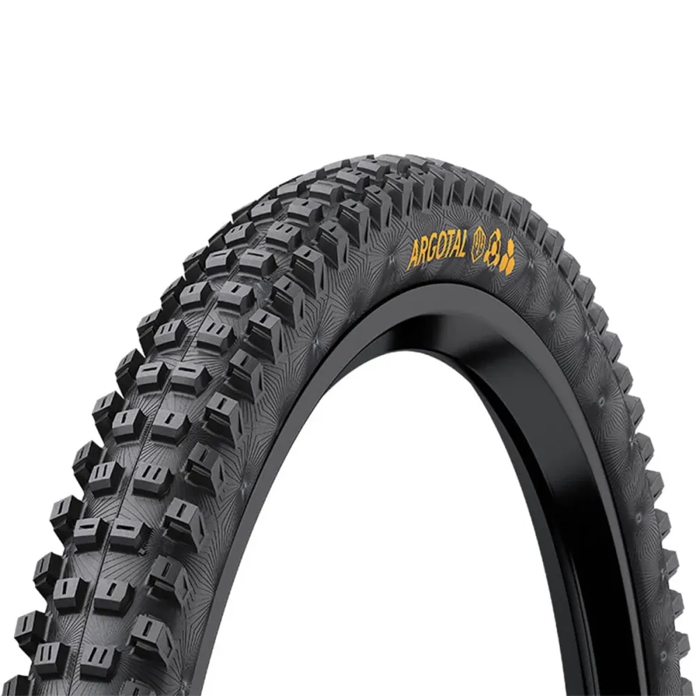 CONTINENTAL ARGOTAL Downhill Supersoft 27.5x2.40 Tubeless Ready Reifen Weich Schwarz