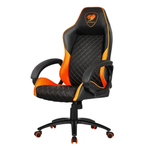 COUGAR Fusion Schwarz-Orange Gaming-Stuhl