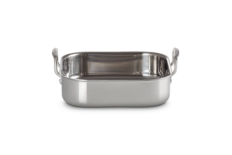 Le Creuset Bräter 26x26cm 4,4L 'Classic 3-lagiger Edelstahl'