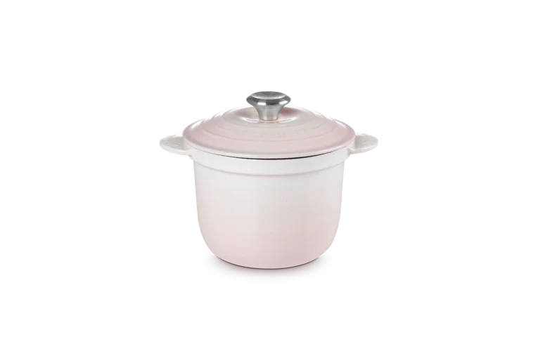 Le Creuset Cocotte Every / Reiskocher Tradition „Muschelrosa“ Ø18cm / 2L