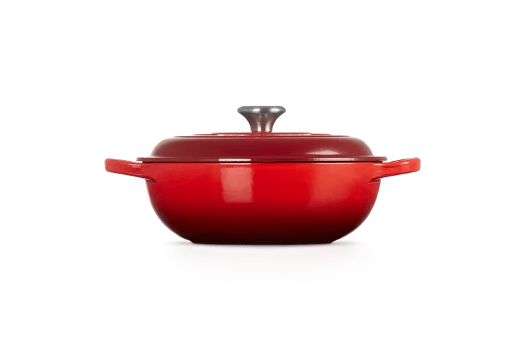 Le Creuset Marmite Signature Schmortopf „Kirschrot“ Ø 22 cm / 2,2 l