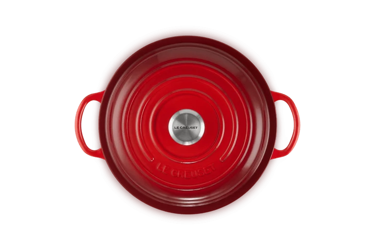 Le Creuset Marmite Signature Schmortopf „Kirschrot“ Ø 22 cm / 2,2 l