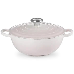 Le Creuset Marmite Signature „Shell Pink“ Schmortopf Ø 24 cm / 3,1 l
