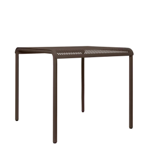 Dapple Dining Table - 80 x 80 - Dark Chocolate