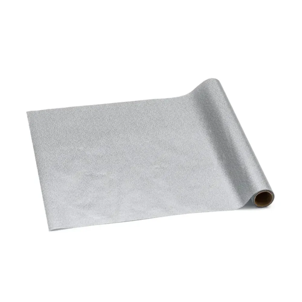 Dekorativer Tischläufer Silber – 36 x 300 cm