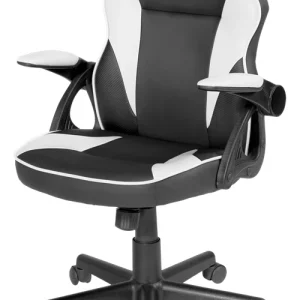 DELTACO GAMING DC120 Junior-Gaming-Stuhl Schwarz Weiß