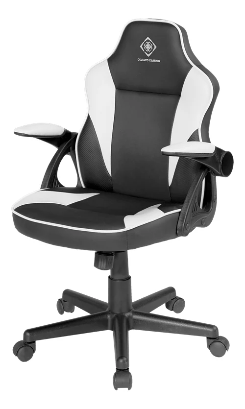 DELTACO GAMING DC120 Junior-Gaming-Stuhl Schwarz Weiß
