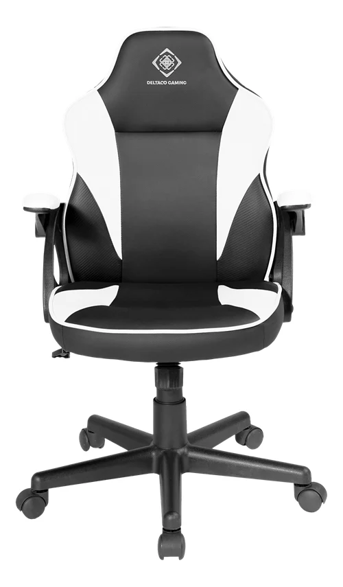 DELTACO GAMING DC120 Junior-Gaming-Stuhl Schwarz Weiß