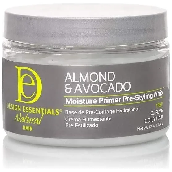 Design Essentials Almond & Avocado Moisture Primer Pre-Styling Whip 12oz