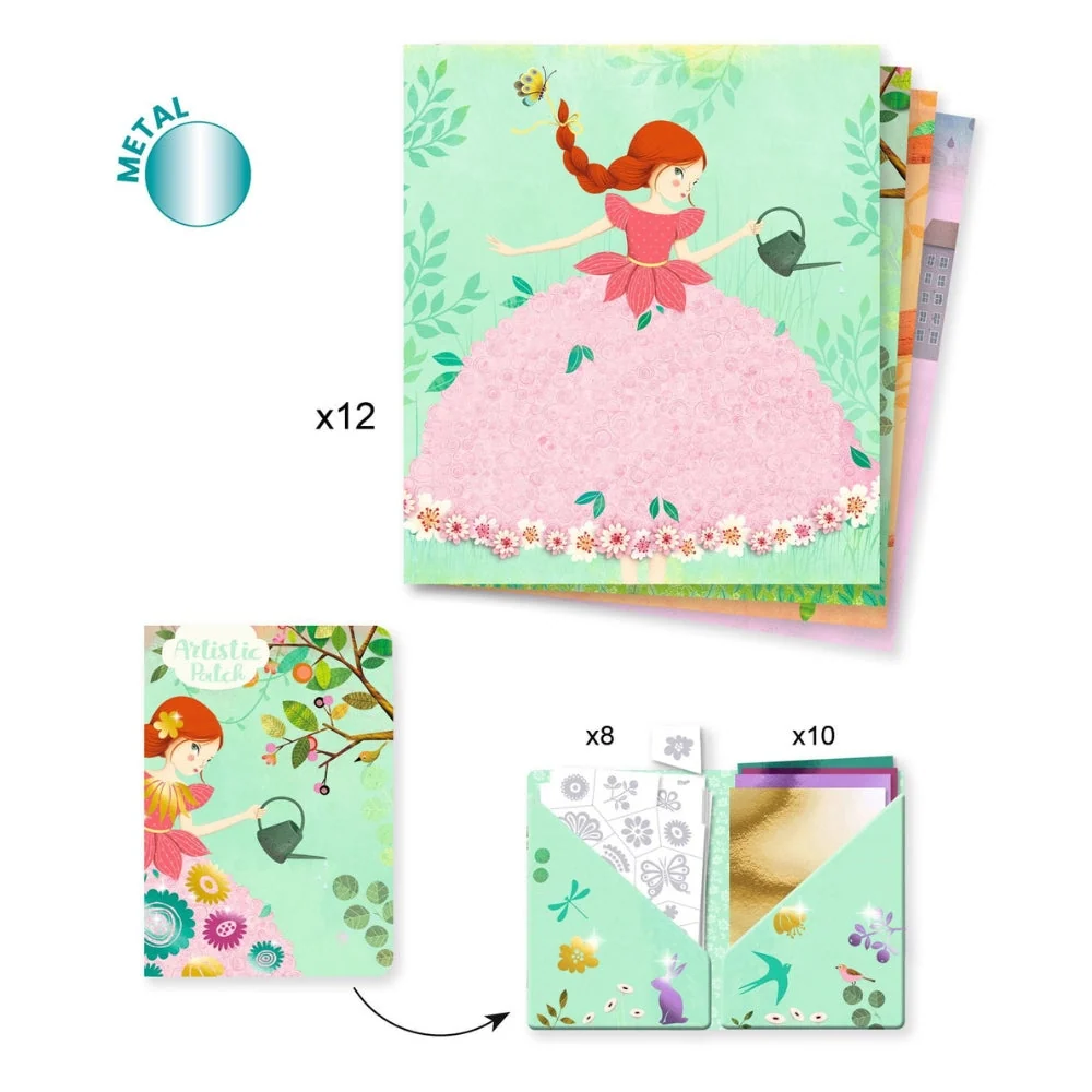 Djeco Kinder-Kunst-Set Modell Fledermäuse